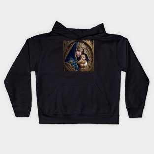 Madonna and Child Kids Hoodie